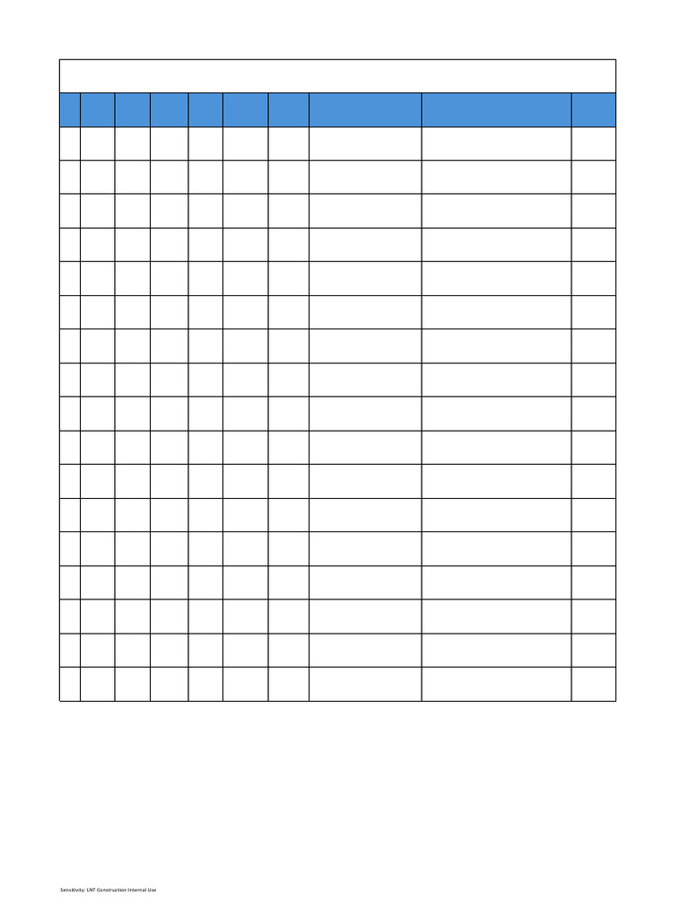 Electrical Inspection Schedule 2025 | PDF