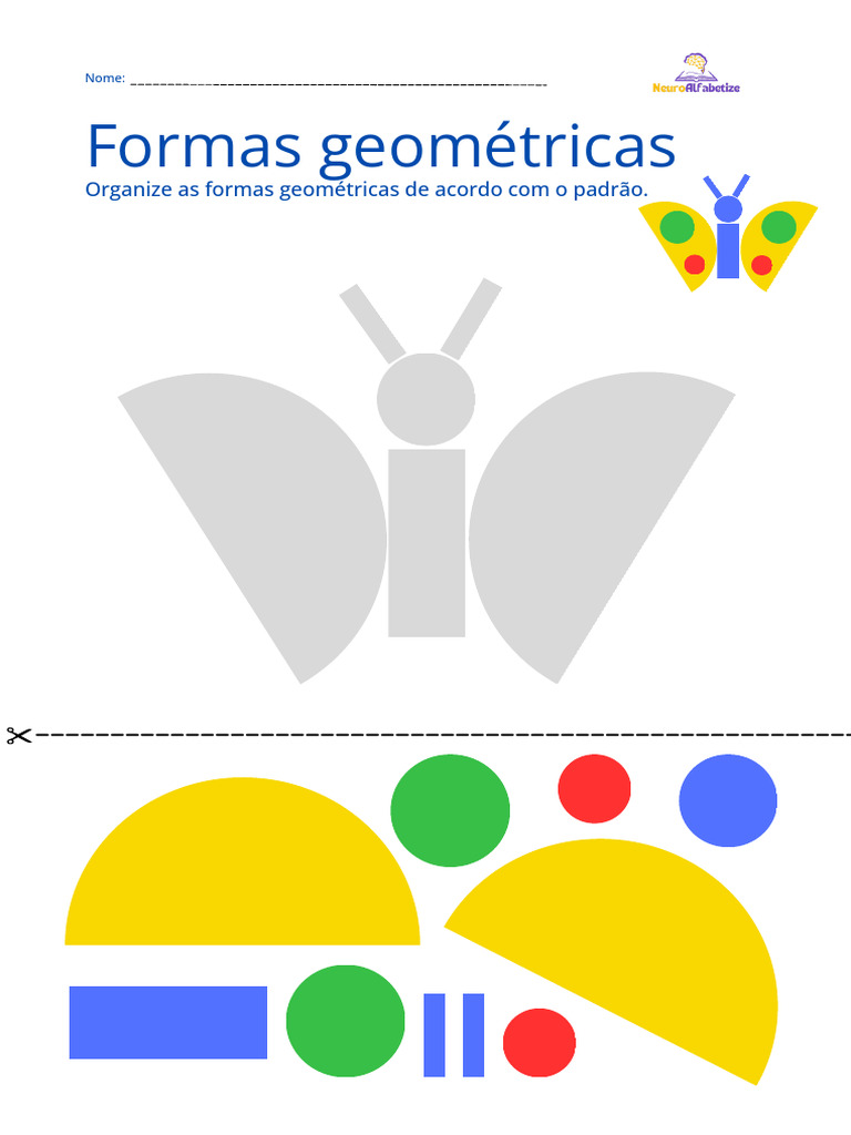 Atividades de Formas e Cores para Crianças | PDF