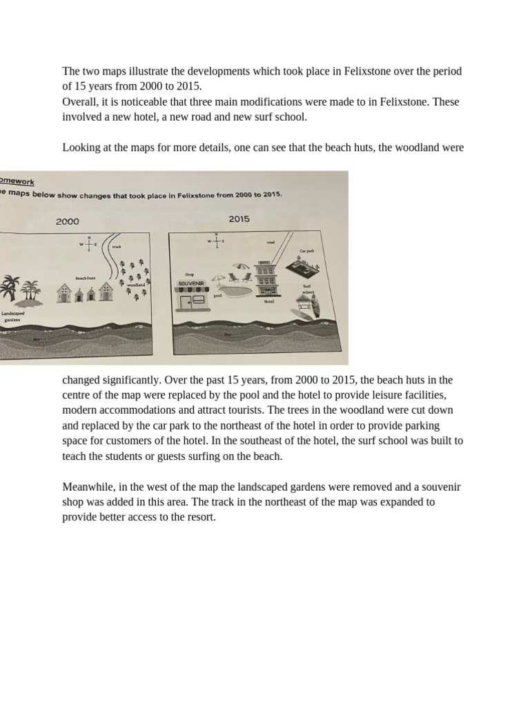 WRINTING TASK 1 MAPS | PDF