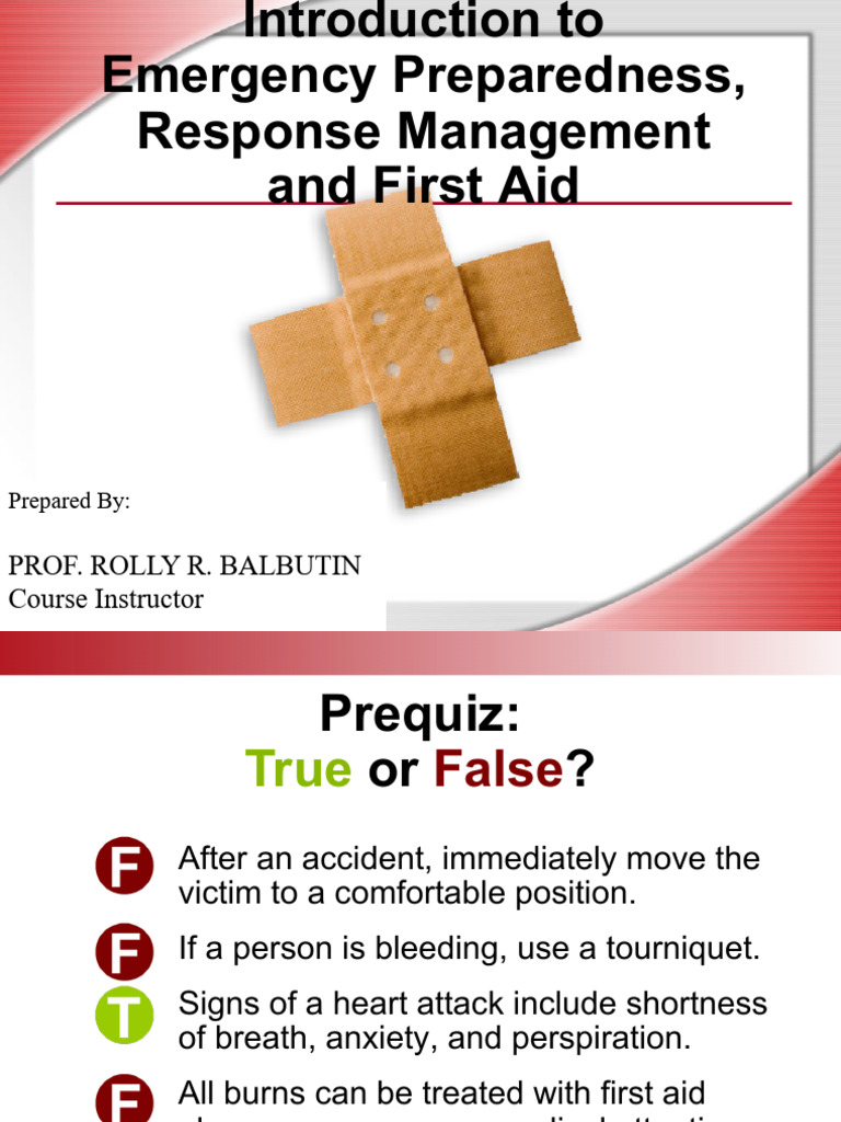 Intro to Emergency and FA | PDF | First Aid | Safety