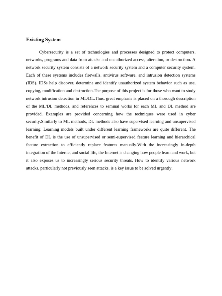 Network Intrusion Detection with ML/DL | PDF | Machine Learning | Security