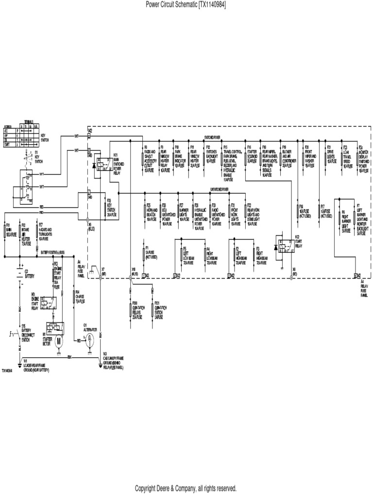 Power Circuit Schematic | PDF