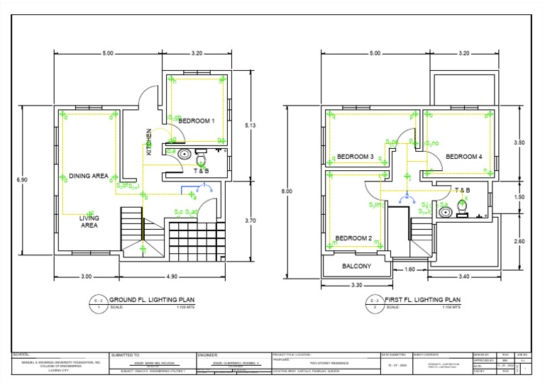 Lighting and Power Plan-Lighting | PDF
