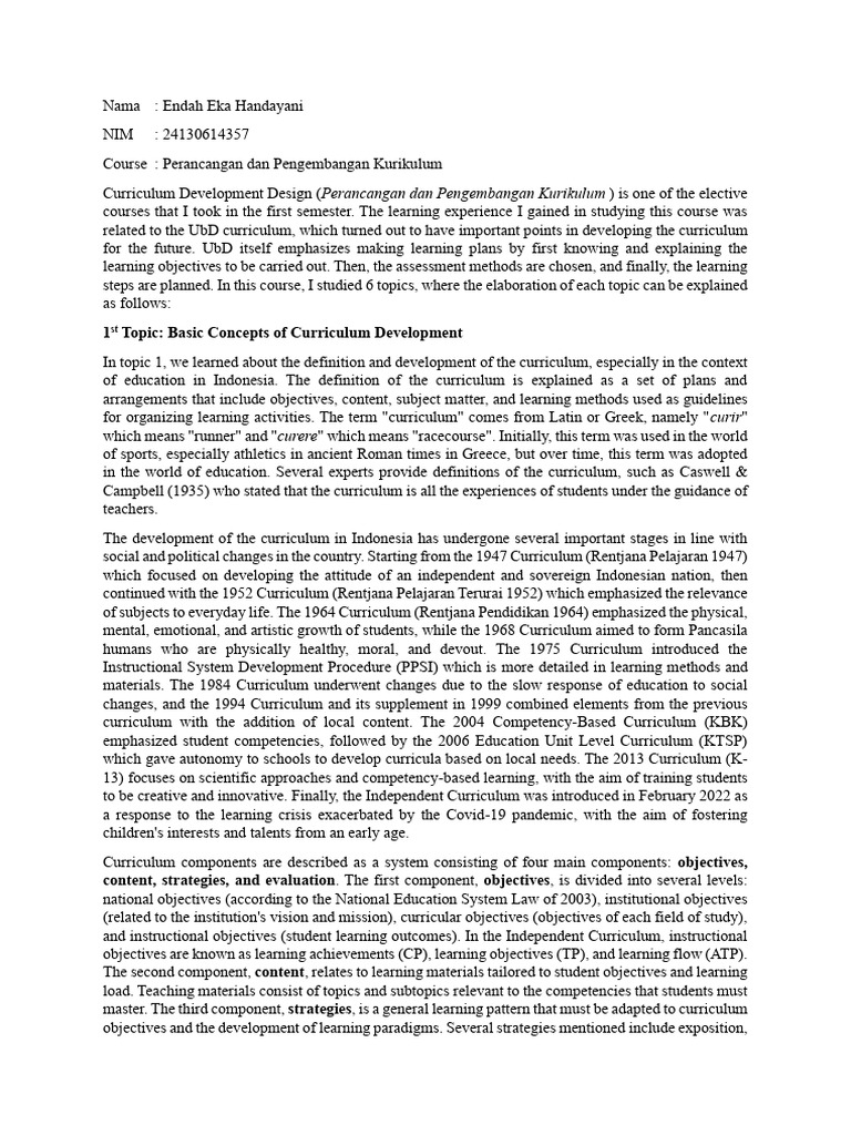 Curriculum Development Insights And Ubd Pdf Educational Assessment