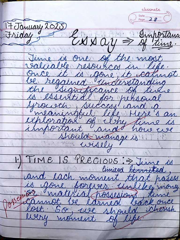 Essay Writing Topics Class - 6TH English Language | PDF