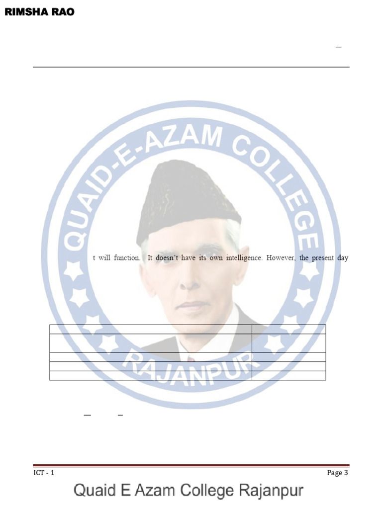 Ict notes new content pdf computer data storage random access memory