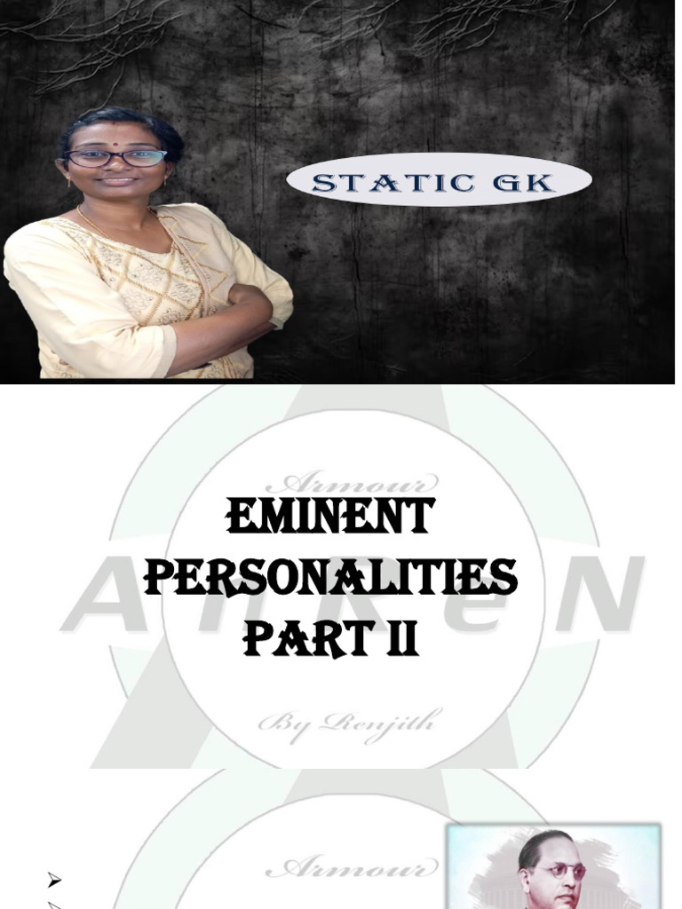Eminent Personalities Including Advocate V Prakash Reference: Eminent Personalities Of India Pdf Indian Nationalism