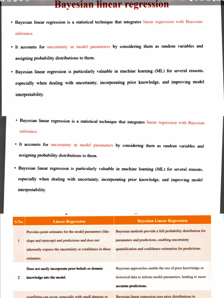 Bayesian Linear Regression-II | PDF | Bayesian Inference | Linear ...