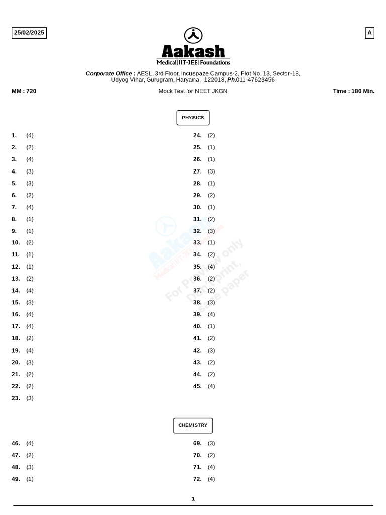 Class C Test 1