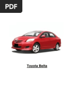 Toyota Belta Report