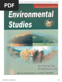 Anil Kumar de, Arnab Kumar de - Environmental Studies (2007, New Age Publications (Academic),India) Pages 1-50 - Flip PDF Download _ FlipHTML5