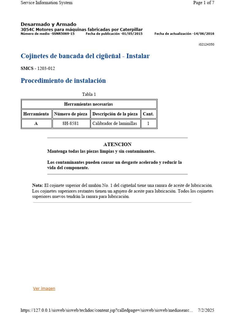 Bancadas 075946 | PDF | Rodamiento (Mecánico) | Ingeniería mecánica