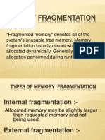 Memory Fragmentation