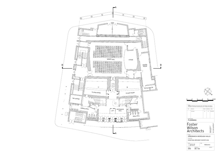 Existing Ground Floor Plan - Greenwich Halls | PDF | Design | Civil ...