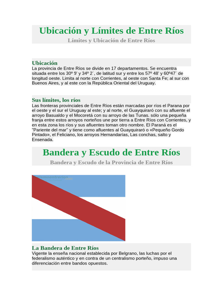Entre Rios | PDF | Río