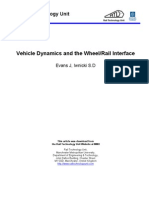 Evans Iwnicki - Vehicle Dynamics and the Wheel Rail Interface