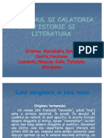 Calatorul Si Calatoria in Istorie Si Literatura