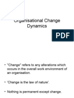 Organisational Change Dynamics