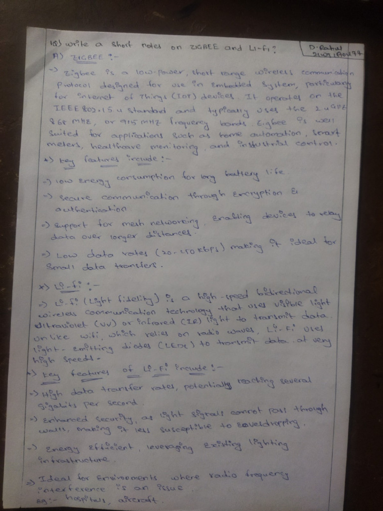 Rahul Iot Assignment - 2 | PDF