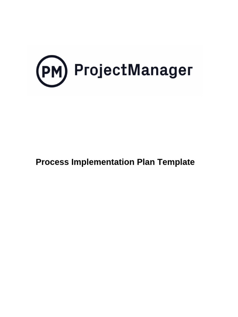Process Improvement Plan Template WLNK | PDF | Change Management ...