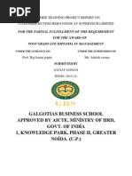 Download Summer Training Project Report On by Sanjay Lohani SN83762148 doc pdf