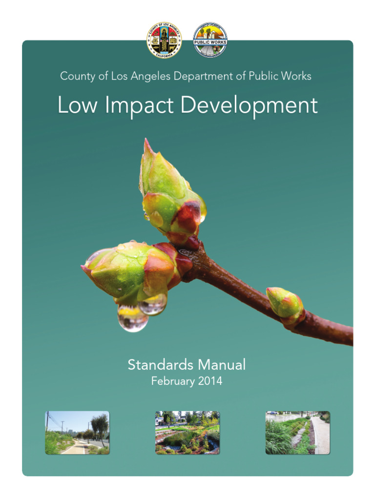 LA County Low Impact Development Manual | PDF | Stormwater | Surface Runoff