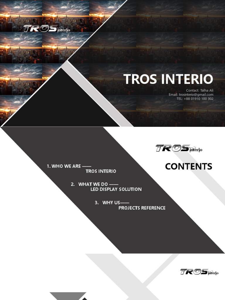 LED Catalog TROS Interio | PDF
