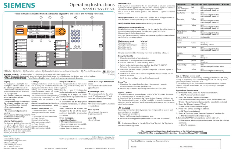 FC922/FT924 Operating Instructions | PDF | Computer Keyboard