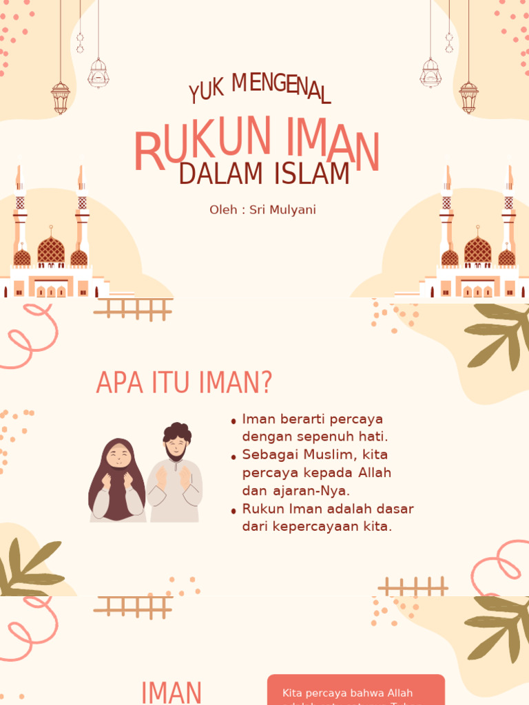 Rukun Iman dalam Islam: Panduan Lengkap | PDF