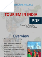 Professional Practice: Tourism in India