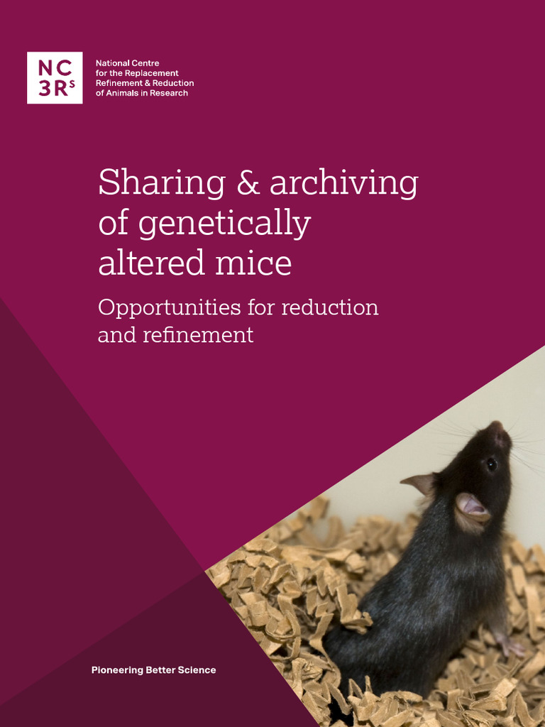 Sharing & Archiving of Genetically Altered Mice | PDF | Zygosity | Genetics