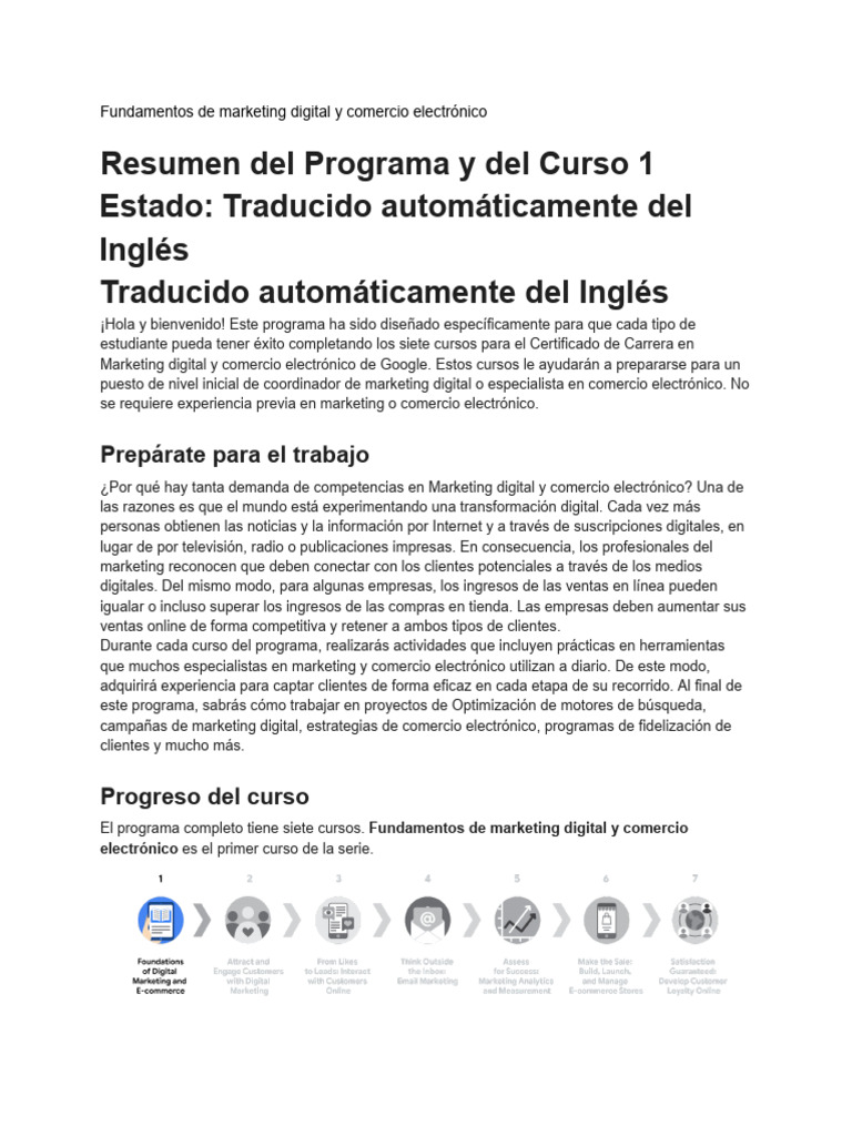 Fundamentos de Marketing Digital y E-commerce | PDF | Publicidad ...