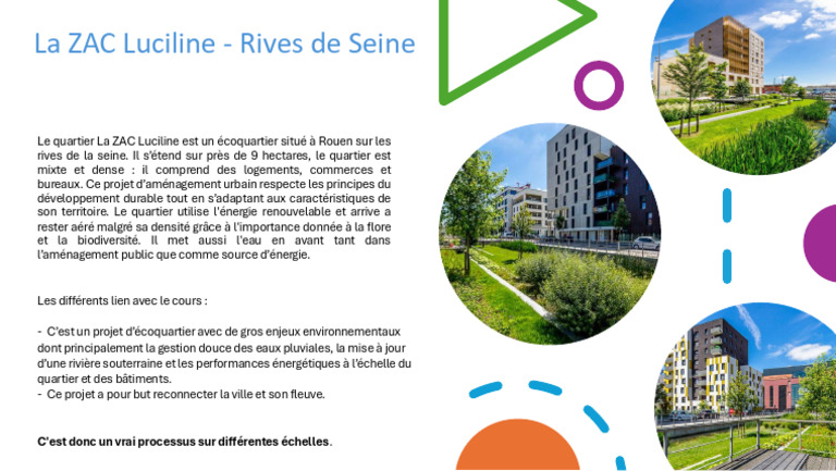 Écoquartier ZAC Luciline à Rouen | PDF