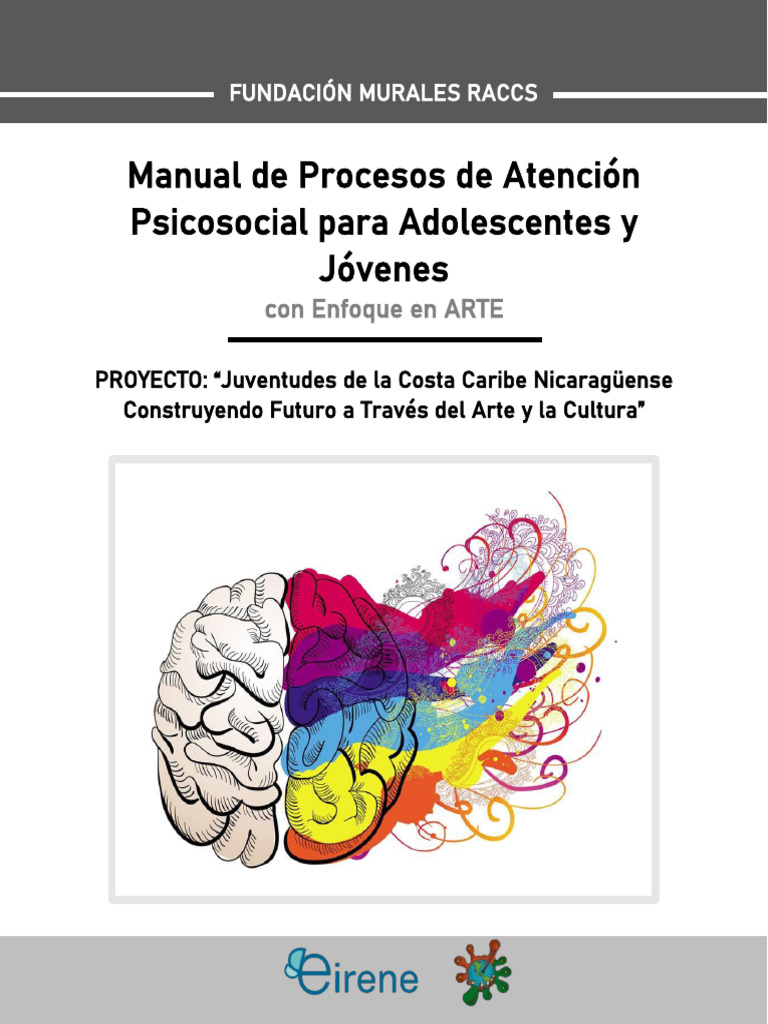 Manual de Atención Psicosocial Juvenil | PDF | Salud mental | Las emociones