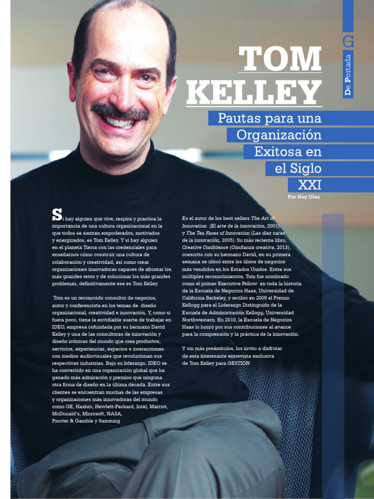 Claves de Tom Kelley para Innovar | PDF | Creatividad | El pensamiento ...