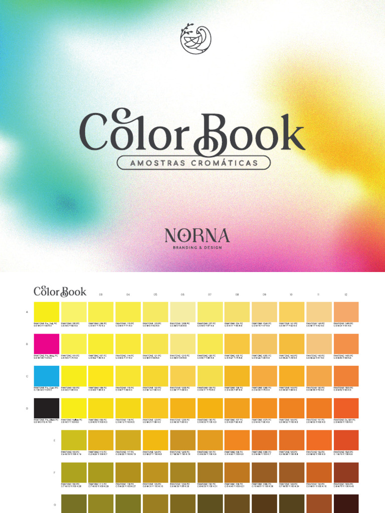 Color Book - Amostras de Cores - CMYK (Utilize para Impressão) | PDF