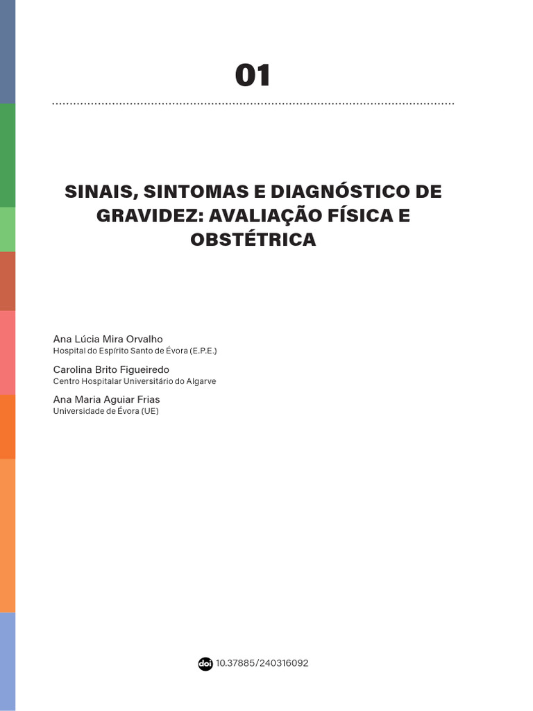 Sinais e Sintomas de Gravidez: Diagnóstico | PDF | Gravidez | Menstruação