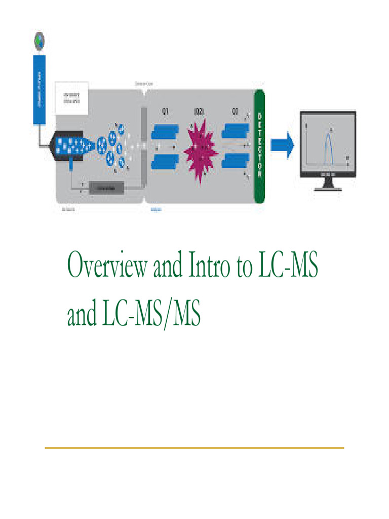 LC-MS Techniques and Applications Overview | PDF | Electrospray ...