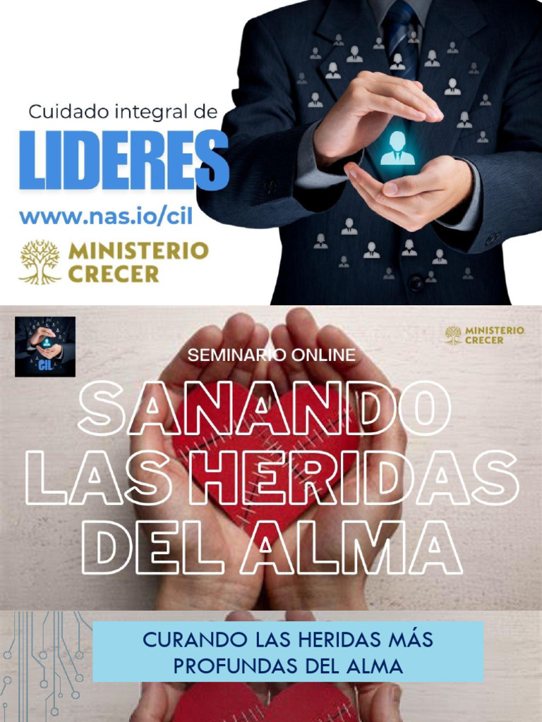 Seminario Sanando Las Heridas Del Alma | PDF | Ciencias del ...
