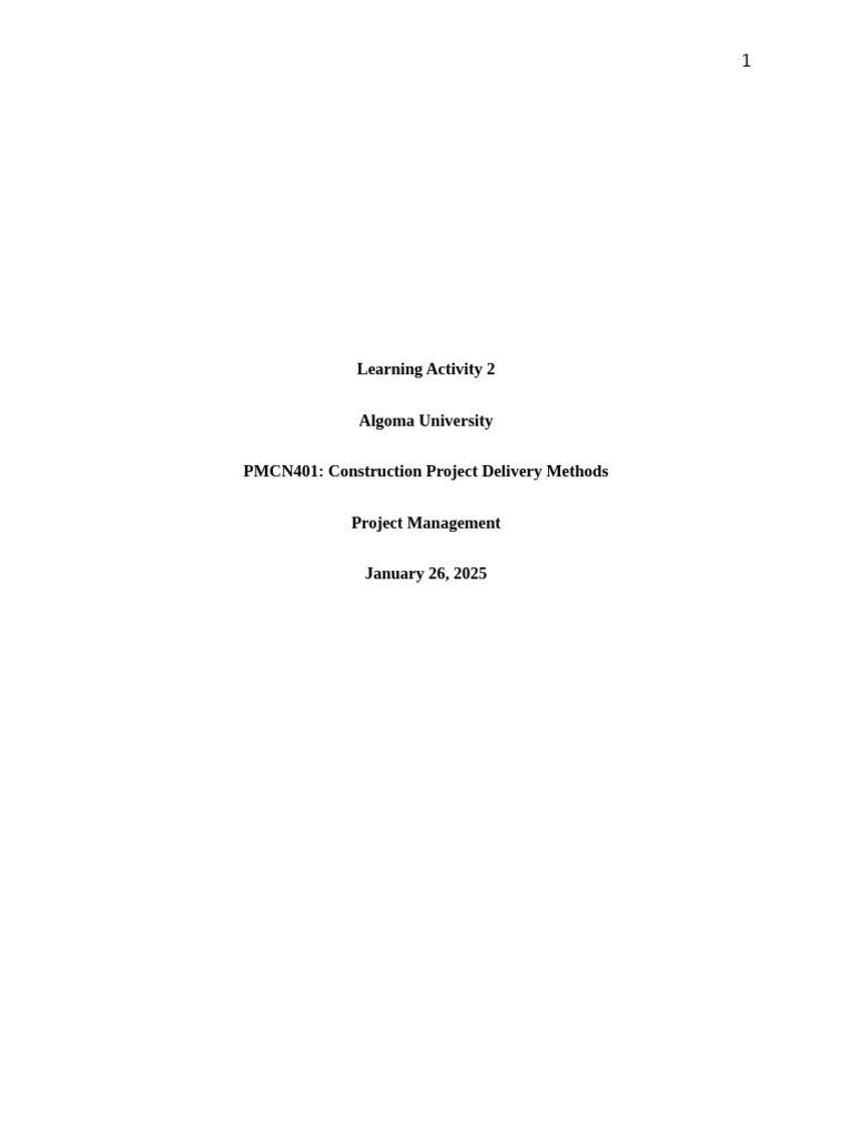 CCDC 10: Project Delivery Insights | PDF | Construction Management ...