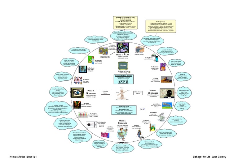 Human Action Model: P.O.E.M. Overview | PDF | Thought | Knowledge