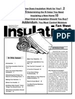 Insulation - Overview DoE 2002