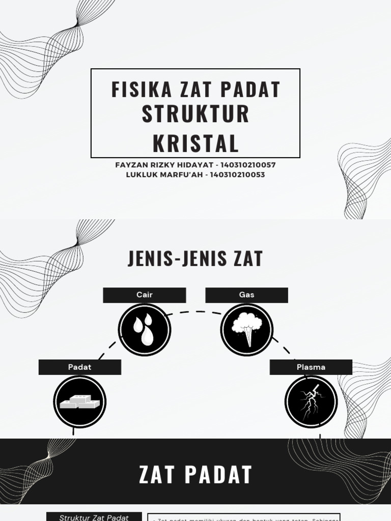 Elemen Kristal dalam Struktur Padat | PDF