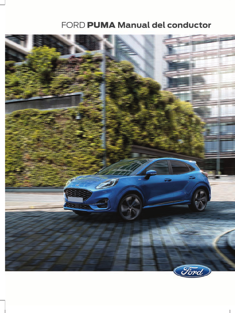 Manual del Conductor Ford Puma 2022 | PDF | Maletero (coche) | Airbag