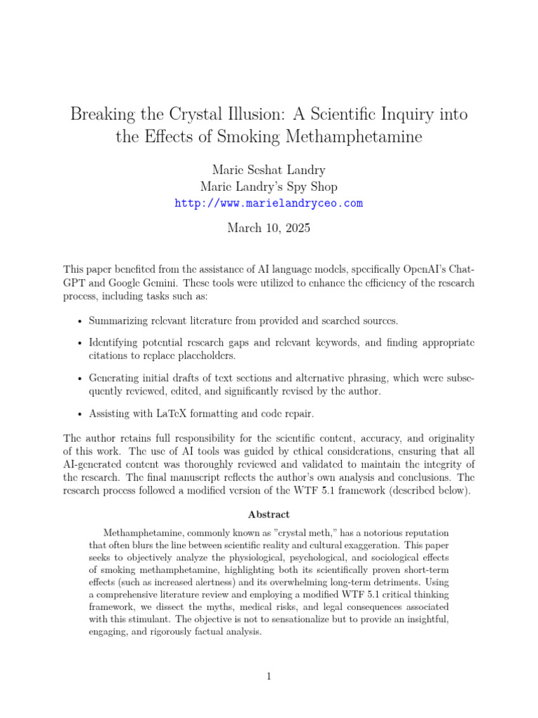 Breaking The Crystal Illusion: A Scientific Inquiry Into The Effects of ...