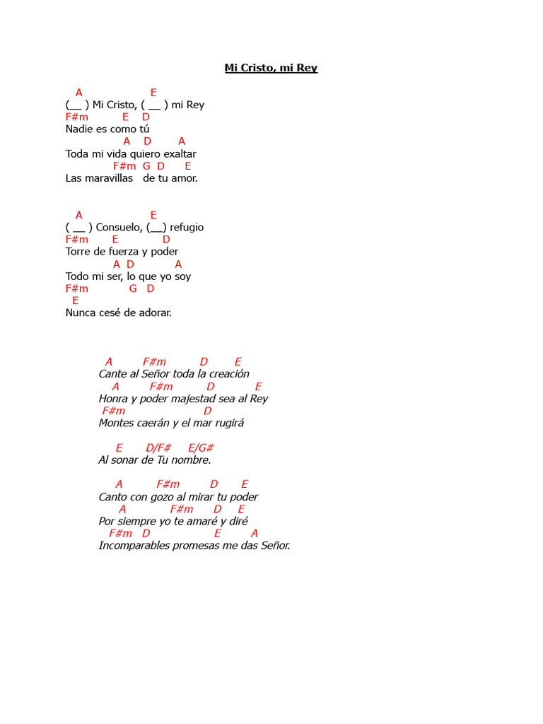 Letra de 