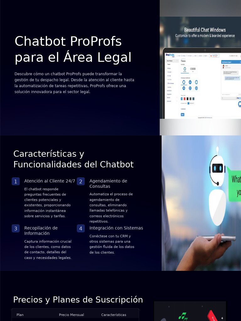 Chatbot ProProfs | PDF | Tecnologías de la información | Informática