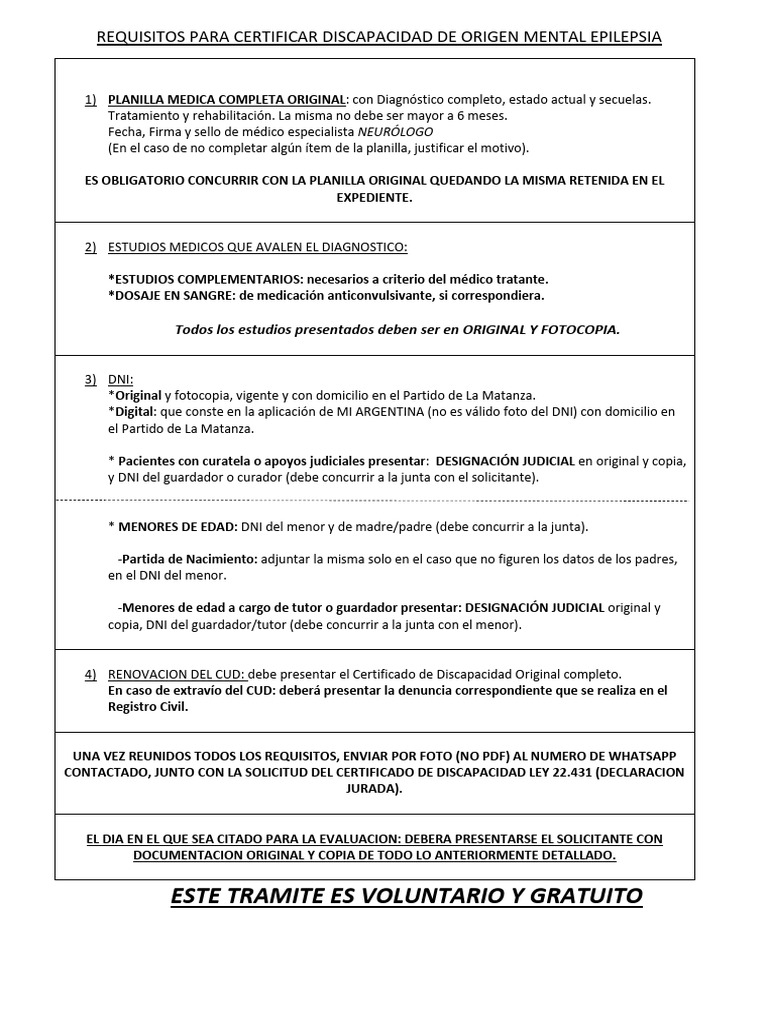 Requisito epilepsia pdf