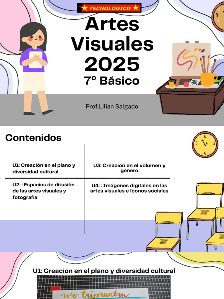 Artes Visuales 2025 7° Básico | PDF