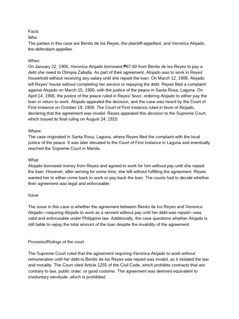 Supreme Court Ruling on Loan Agreement | PDF | Loans | Debt